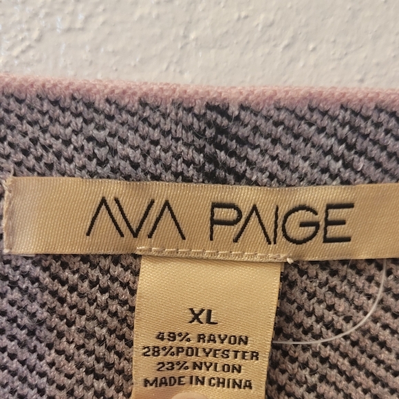 Ava Paige XL Pink Plaid Blazier Jacket - Picture 4 of 6